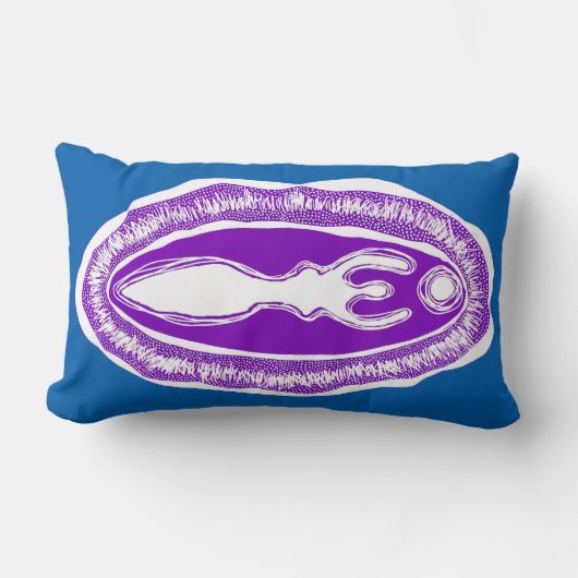 ビーナス女神ヨニ ランバークッション (正面)