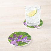 ビーナス探しガラスの野花とバッタ コースター (側面)