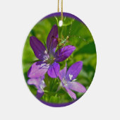 ビーナス探しガラスの野花とバッタ セラミックオーナメント (右)