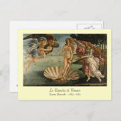 ビーナス葉書誕生 ポストカード (正面/裏面)