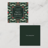 ビーナス・フライツラップ ビクトリアン ゴシック ミニ ノートカード (正面/裏面)