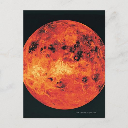 ビーナス、レーダーマップ ポストカード (正面)