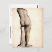 ビーナス(1886-87)ヴァンゴッホファインアート ポストカード (正面/裏面)