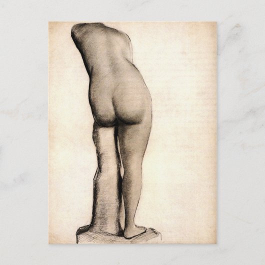 ビーナス(1886-87)ヴァンゴッホファインアート ポストカード (正面)