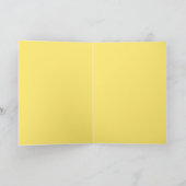 ビーナナ – ビおもしろいーバナナグリーティングカード カード (内部)