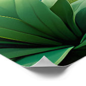 ビーニーの可愛いカラフルフクロウ ポスター (角)