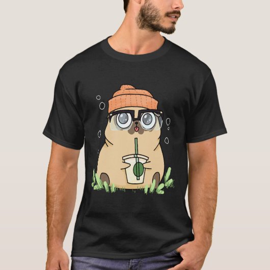 ビーニーパグ476 Tシャツ (正面)