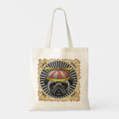 ビーニー・プグ トートバッグ (裏面)