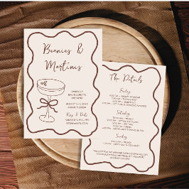 ビーニー&マルチニスハンドドローバチェロレッテ週末 招待状