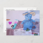 ビーニ書ーは彼の葉書 ポストカード (正面/裏面)