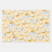 ビーネット及びコーヒーラッピング紙 ラッピングペーパーシート (正面)