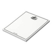 ビーハイブとハチ#1紋章ヴィンテージ ノートパッド (回転)