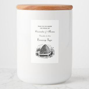 ビーハイブとハチ#1紋章ヴィンテージ フードラベル