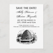 ビーハイブとハチ#1紋章ヴィンテージ 案内ポストカード (正面)