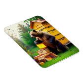 ビーハイブのクマ磁石 マグネット (右側)