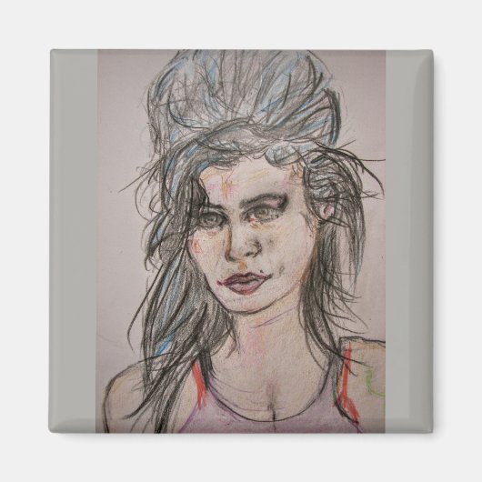 ビーハイブガール歩く マグネット (正面)