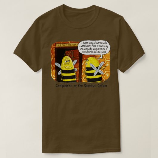 ビーハイブコンドディテクター Tシャツ (デザイン正面)