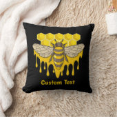 ビーハイブハニー クッション (ブランケット)