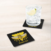 ビーハイブハニー スクエアペーパーコースター (インサイチュ)