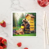 ビーハイブベア スタンダードカクテルナプキン (インサイチュ)