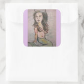 ビーハイブ人魚 スクエアシール (バッグ)