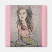 ビーハイブ人魚 マグネット (正面)