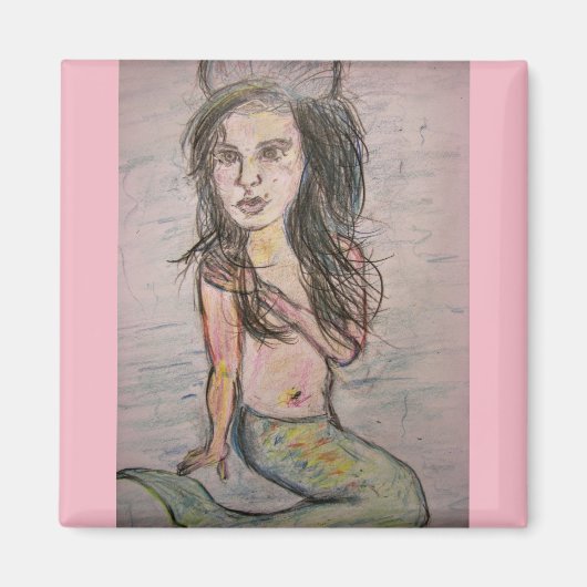 ビーハイブ人魚 マグネット (正面)