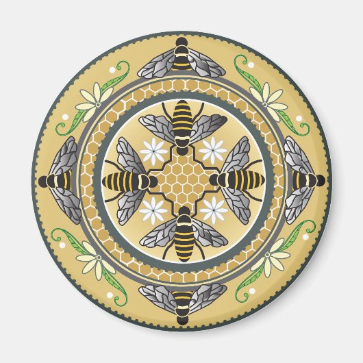 ビーハイブ磁石 マグネット (正面)