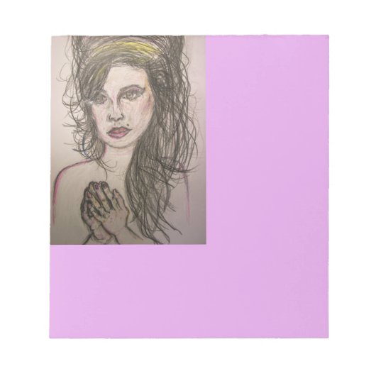 ビーハイブ祈ガール ノートパッド (正面)