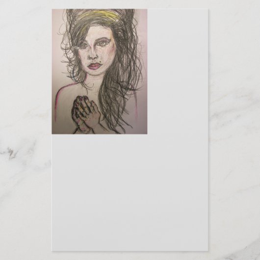 ビーハイブ祈ガール 便箋 (正面)