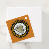 ビーハイブ養蜂名ダークアンバーつるラベル フェイバータグ (インサイチュ)