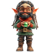 ビーハッピークリスマス小妖精や小人クラフトギフトラベル ギフトタグ