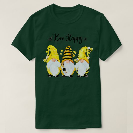 ビーハッピービー格言春 Tシャツ (デザイン正面)