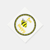 ビーハッピー ハチのバーティー スタンダードランチョンナプキン (角)