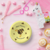 ビーハッピー(昆虫)マルハナバチイエロー ペーパーボウル (パーティー)