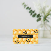 ビーハニービジネスカードテーマ 名刺 (スタンド正面)