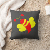 ビーハニービーのまわりに クッション (ブランケット)