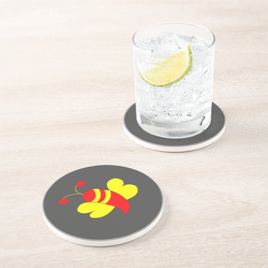 ビーハニービーのまわりに コースター (側面)