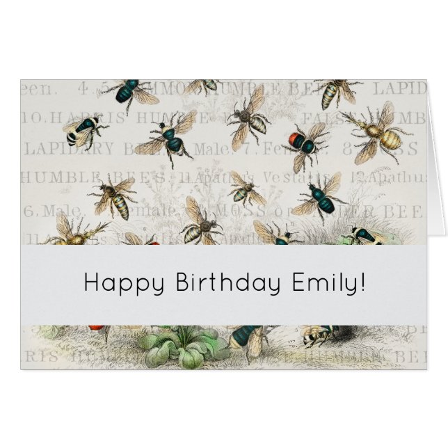 ビーハニーワーカークイーンビーズアンティーク (正面横)