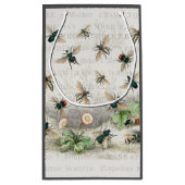 ビーハニーワーカークイーンビーズアンティーク スモールペーパーバッグ (裏面)