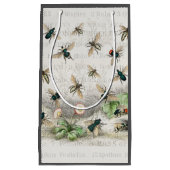 ビーハニーワーカークイーンビーズアンティーク スモールペーパーバッグ (正面)