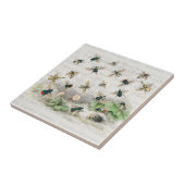 ビーハニーワーカークイーンビーズアンティーク タイル (側面)