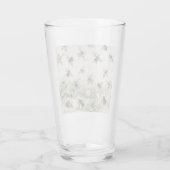 ビーハニーワーカークイーンビーズアンティーク タンブラーグラス (裏面)