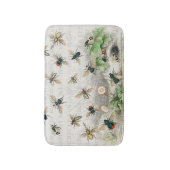 ビーハニーワーカークイーンビーズアンティーク バスマット (正面縦)