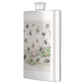 ビーハニーワーカークイーンビーズアンティーク フラスク (左)