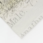 ビーハニーワーカークイーンビーズアンティーク フリースブランケット (角)