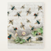 ビーハニーワーカークイーンビーズアンティーク プランナー手帳 (裏面)