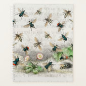 ビーハニーワーカークイーンビーズアンティーク プランナー手帳 (正面)