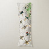 ビーハニーワーカークイーンビーズアンティーク ボディピロー (正面縦)