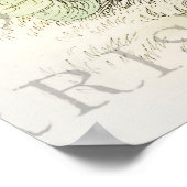 ビーハニーワーカークイーンビーズアンティーク ポスター (角)